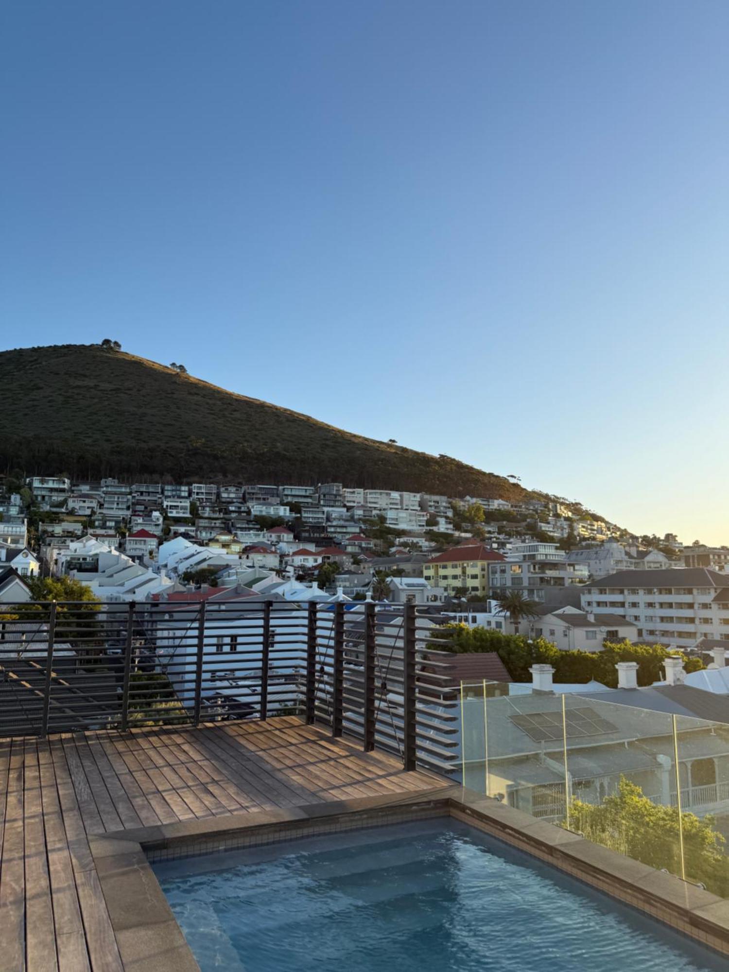 Greenpoint Hideaway Pool, Balcony, Luxury Living Cape Town